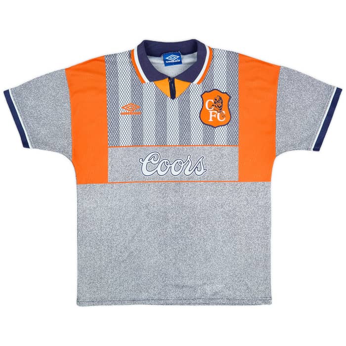 1994-96 Chelsea Away Shirt Gullit #4 - 10/10 - (L)