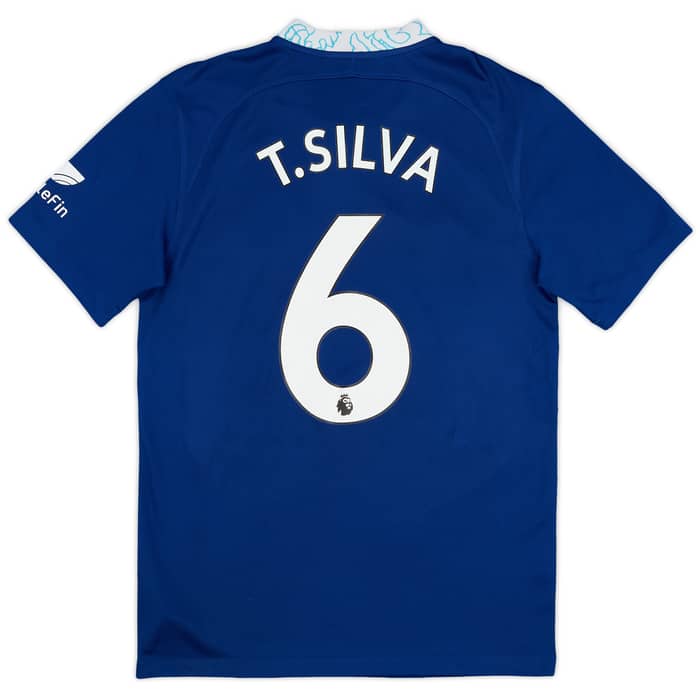 2022-23 Chelsea Home Shirt T.Silva #6 - 8/10 - (S)