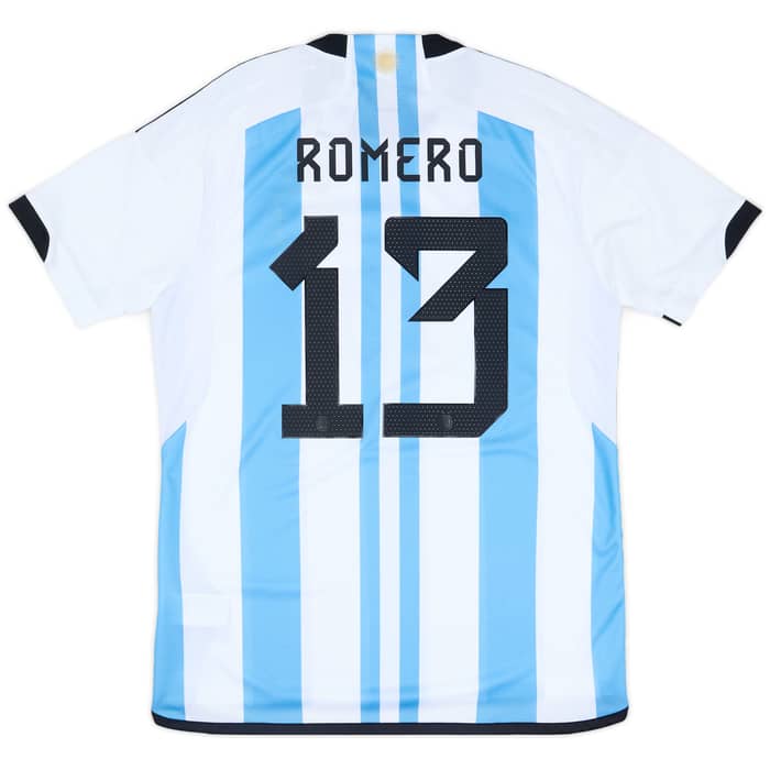 2022-23 Argentina Home Shirt Romero #13