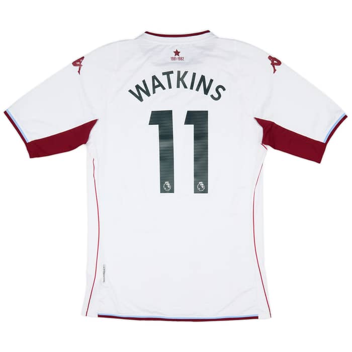 2021-22 Aston Villa Authentic Away Shirt Watkins #11 - 9/10 - (XL)