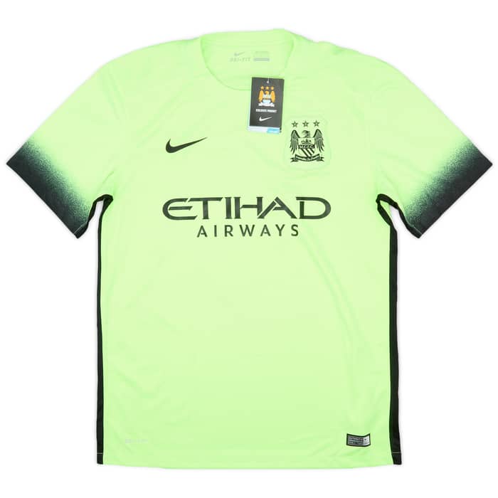 2015-16 Manchester City Third Shirt Kompany #4 (M)