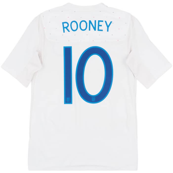 2010-11 England Home Shirt Rooney #10 - 7/10 - (S)