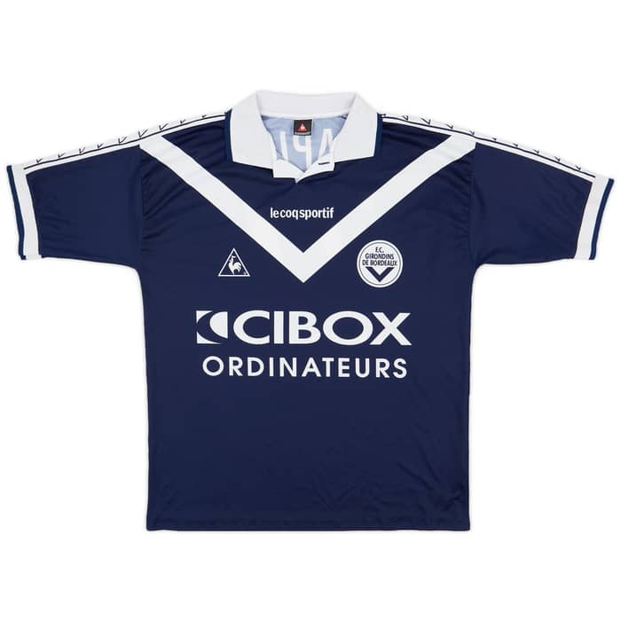 1996-97 Bordeaux Home Shirt Papin #27 - 7/10 - (XL)