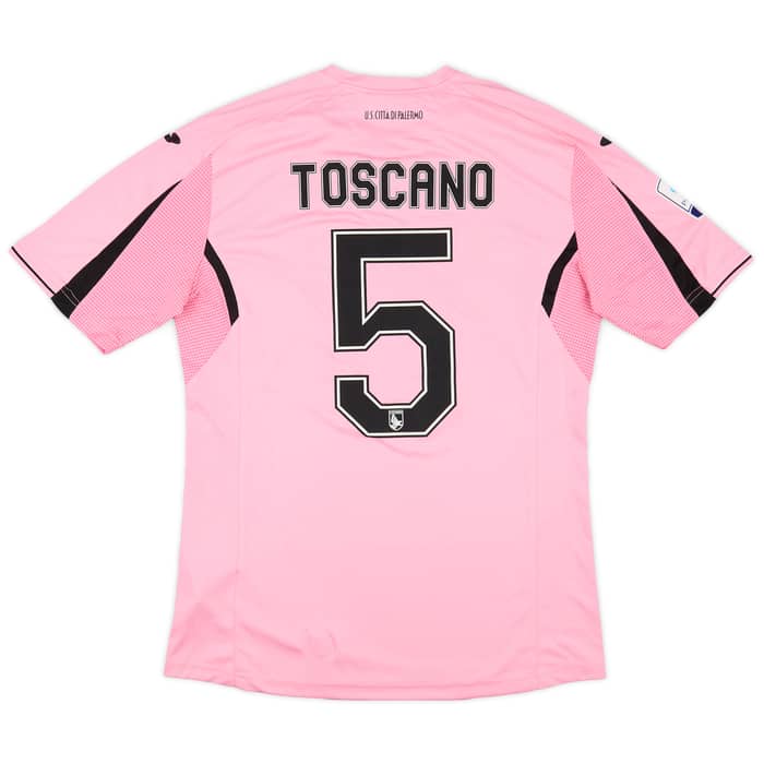 2015-16 Palermo Match Issue Home Shirt Toscano #5