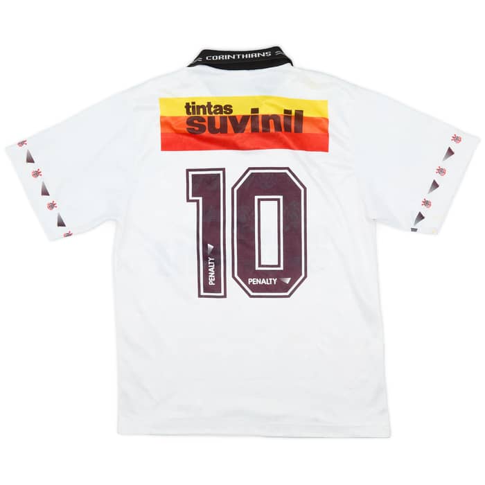 1995 Corinthians Home Shirt #10 - 4/10 - (S)