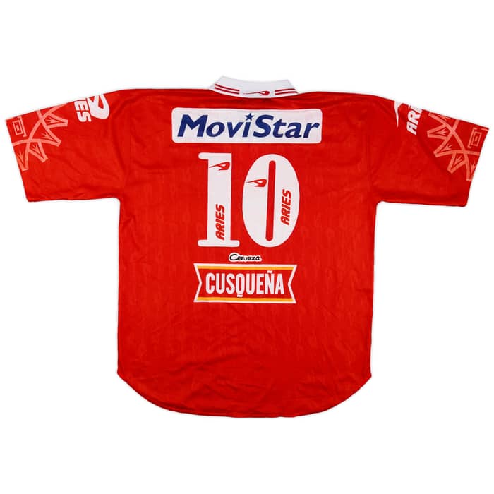 2002 Club Cienciano Home Shirt #10 - 9/10 - (XL)