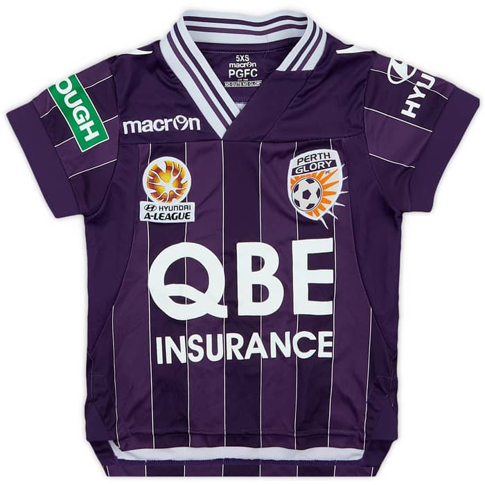 2013-14 Perth Glory Home Shirt - 9/10 - (5-6 Years)