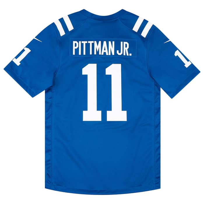 2020-22 Indianapolis Colts Pittman Jr. #11 Nike Game Jersey (Home) S - W/Tags