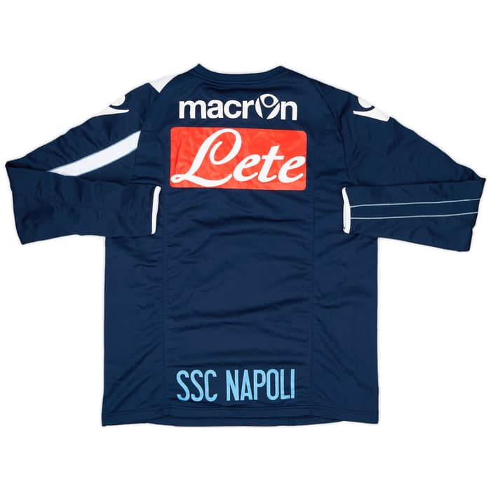 2011-12 Napoli Macron Sweat Top - 6/10 - (L)