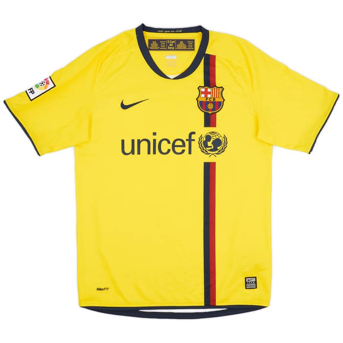 2008-10 Barcelona Away Shirt Messi #10 - 9/10 - (S)