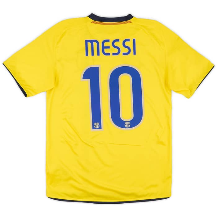 2008-10 Barcelona Away Shirt Messi #10 - 8/10 - (S)