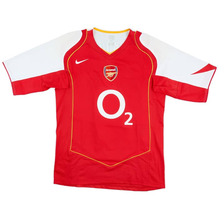 2004-05 Arsenal Home Shirt Vieira #4 - 9/10 - (M)