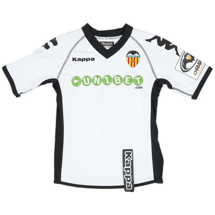 2010-11 Valencia Home Shirt Ever #21 (M.Boys)