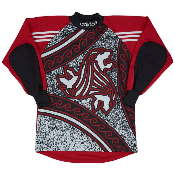 1990s adidas Template GK Shirt #1 - 8/10 - (S)