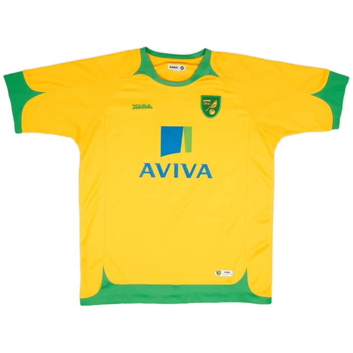 2008-10 Norwich Home Shirt - 6/10 - (L)