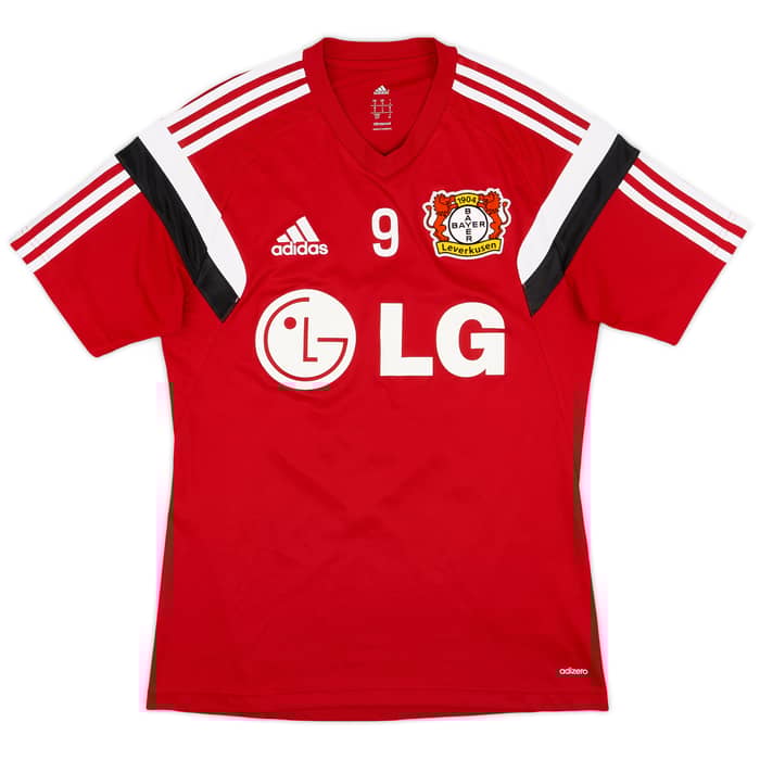 2015-16 Bayer Leverkusen Player Issue Training Shirt #9 - 9/10 - (S)