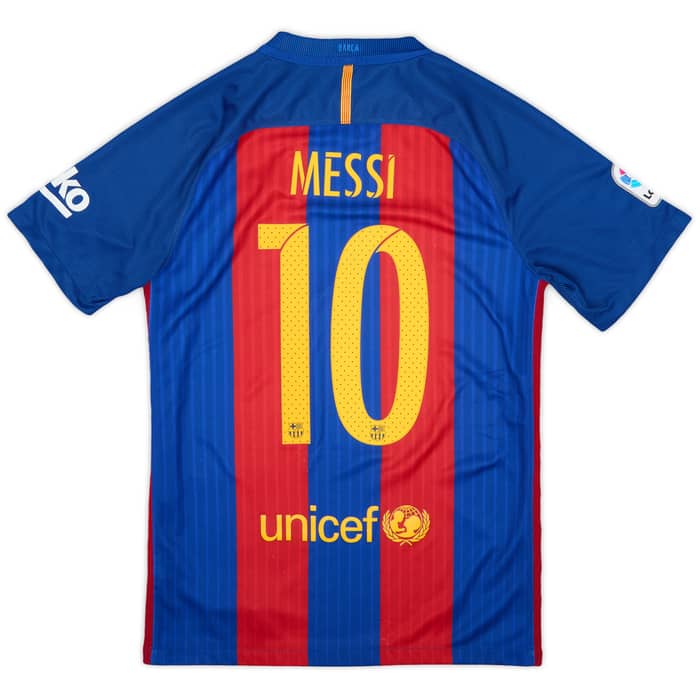 2016-17 Barcelona Home Shirt Messi #10 - 8/10 - (S)