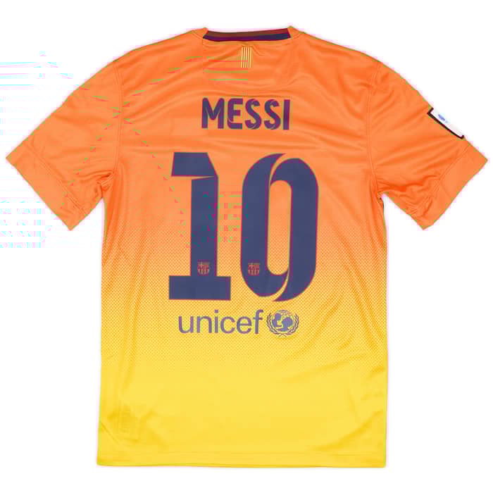 2012-13 Barcelona Away Shirt Messi #10 (S)