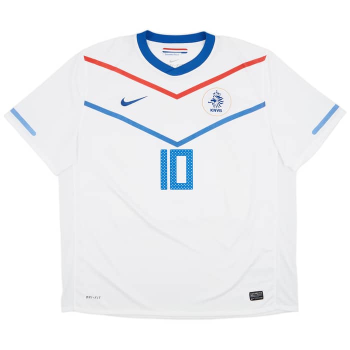 2010-11 Netherlands Away Shirt Robben #11 - 8/10 - (XXL)