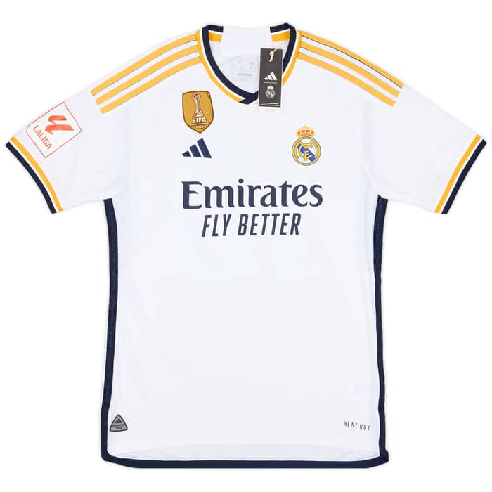 2023-24 Real Madrid Authentic Home Shirt Modric #10 (S)