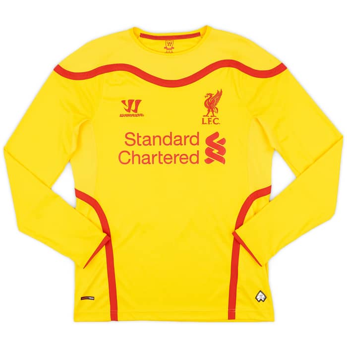 2014-15 Liverpool Away L/S Shirt Gerrard #8 - 8/10 - (S)