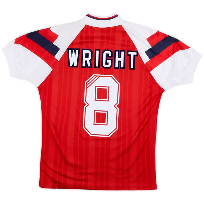 1992-94 Arsenal Home Shirt Wright #8 - 7/10 - (S)