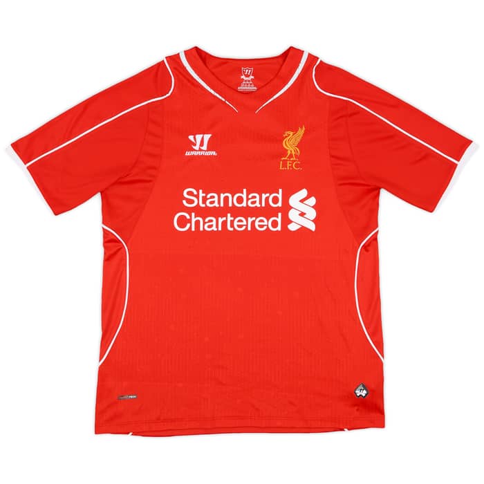 2014-15 Liverpool Home Shirt Gerrard #8