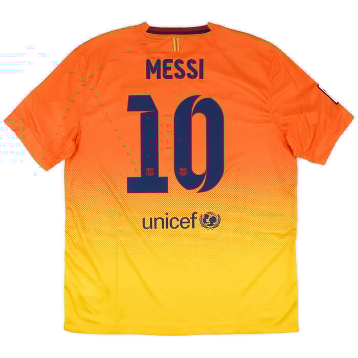 2012-13 Barcelona Away Shirt Messi #10