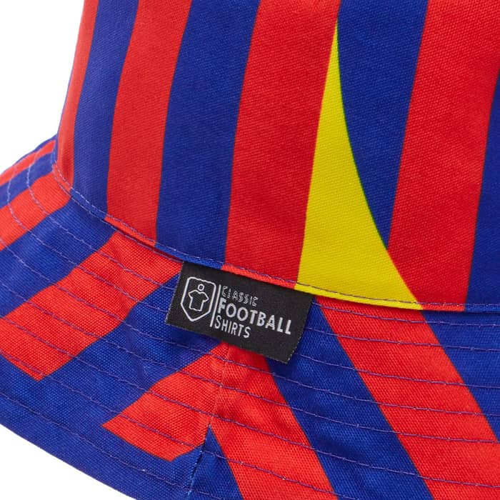 2005-06 Barcelona Home Ronaldinho #10 Bucket Hat (Plus Size)
