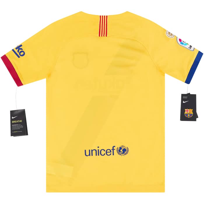 2019-20 Barcelona Away Shirt KIDS