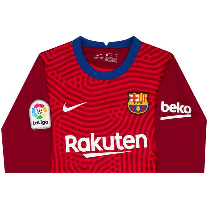 2020-21 Barcelona GK Shirt - NEW - KIDS