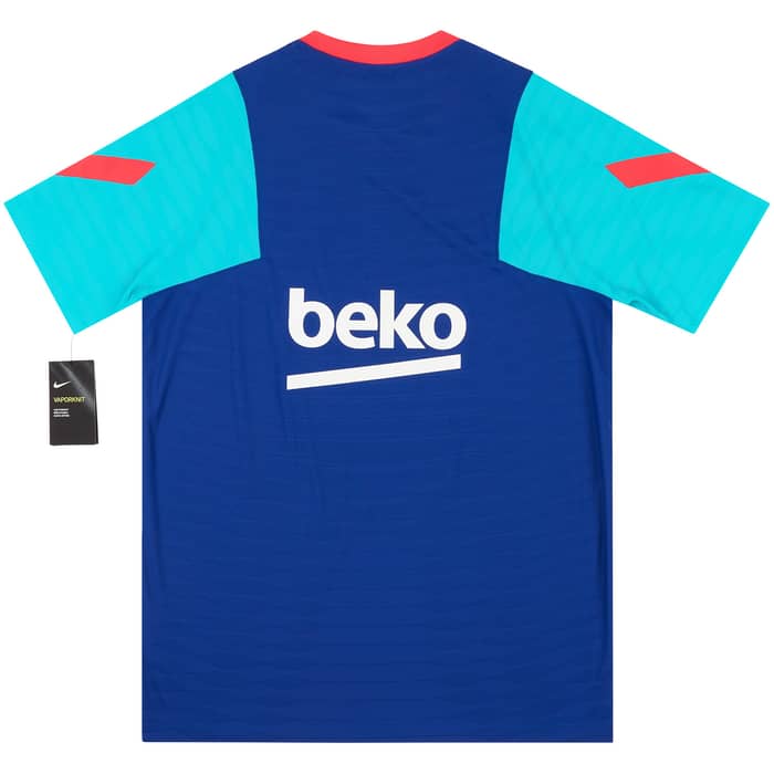 2020-21 Barcelona Player Issue Vaporknit Training Shirt