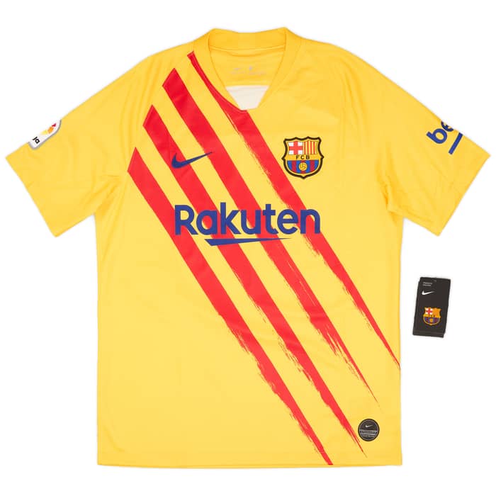2019-20 Barcelona 'Senyera' Fourth Shirt Messi #10