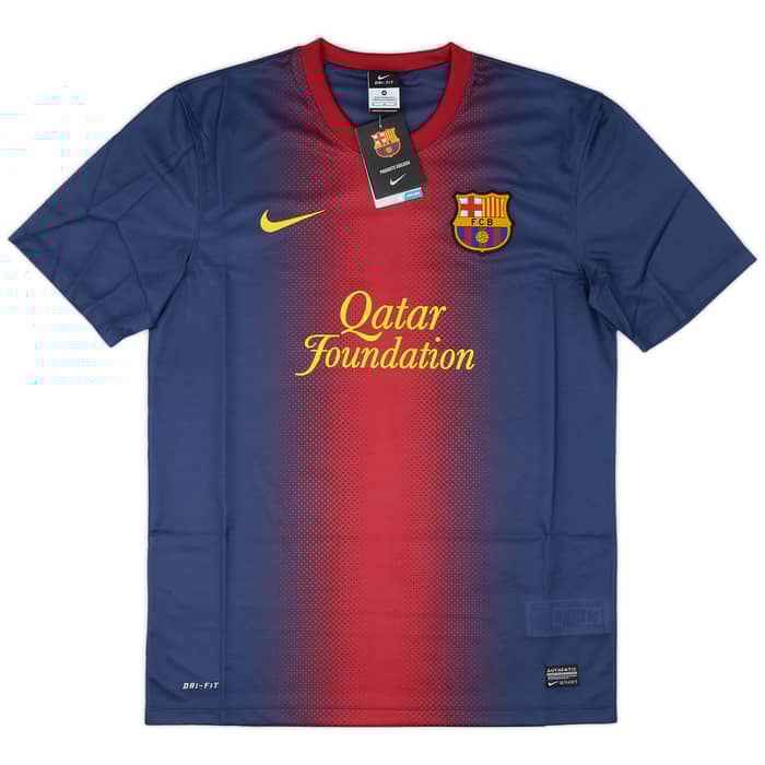 2012-13 Barcelona Basic Home Shirt Messi #10