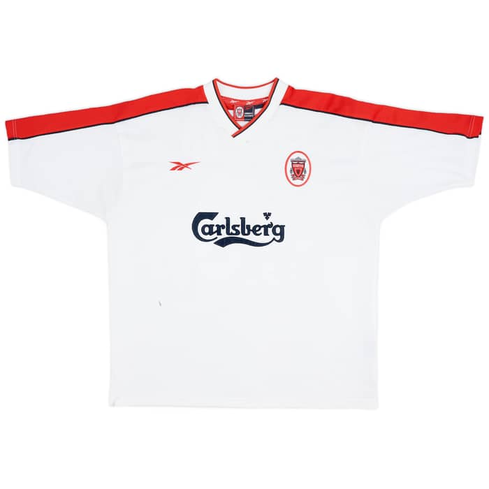 1998-99 Liverpool Away Shirt Gerrard #28 - 5/10 - (XL)
