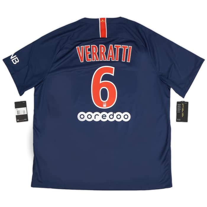 2018-19 Paris Saint-Germain Home Shirt Verratti #6 (XXL)