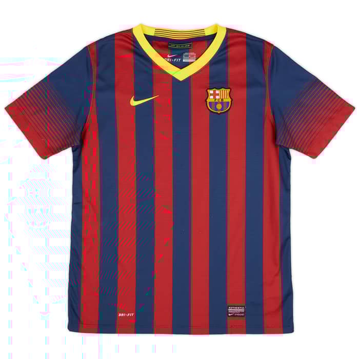 2013-14 Barcelona Home Shirt - 8/10 - (XL.Boys)