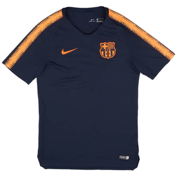 2018-19 Barcelona Nike Training Shirt - 8/10 - (S)