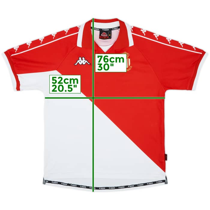 1998-99 Monaco Home Shirt - 8/10 - (M)