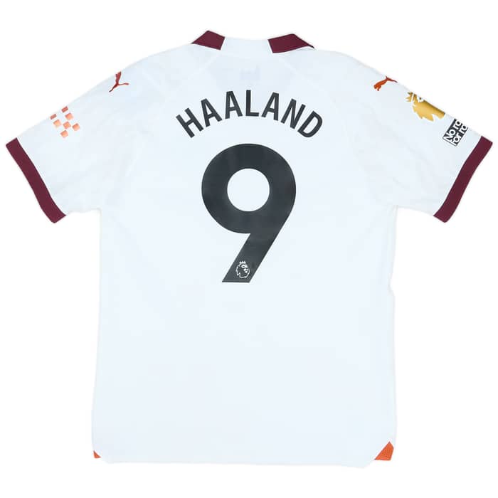 2023-24 Manchester City Player Issue Away Shirt Haaland #9