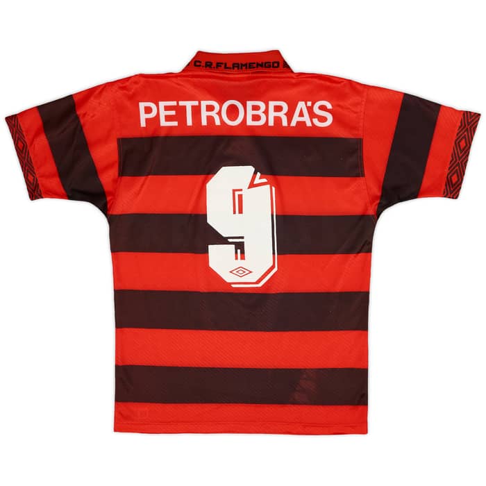 1993-94 Flamengo Home Shirt #9 - 6/10 - (M)