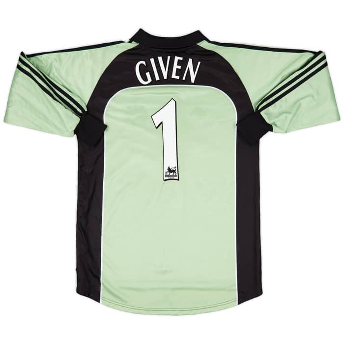 2000-01 Newcastle GK Shirt Given #1 - 7/10 - (M)