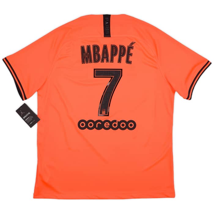 2019-20 Paris Saint-Germain Away Shirt Mbappe #7 (XL)