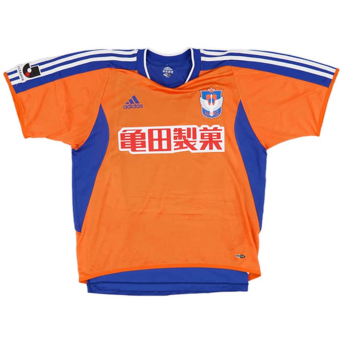 2003-04 Albirex Niigata Player Issue Home Shirt - 9/10 - (L)