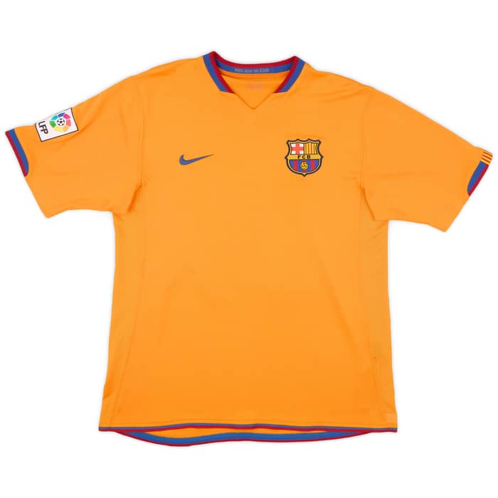 2006-08 Barcelona Away Shirt Messi #19 - 7/10 - (M)