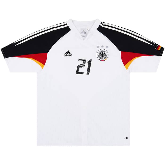 2004-05 Germany Home Shirt Lahm #21