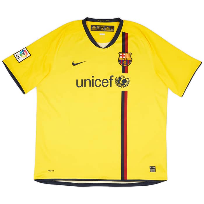 2008-10 Barcelona Away Shirt Messi #10 - 8/10 - (XXL)