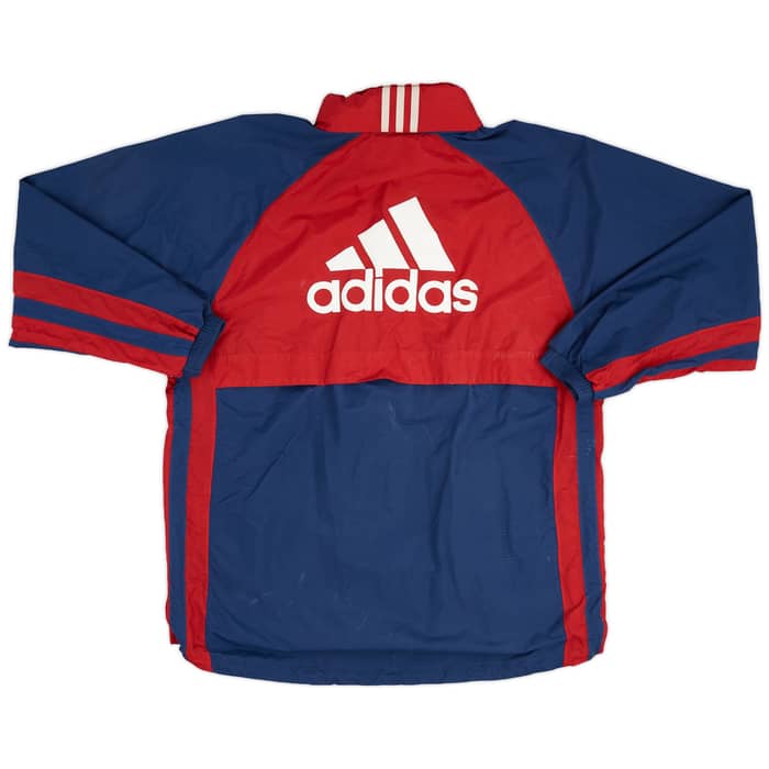 1998-00 Bayern Munich adidas Hooded Rain Jacket - 5/10 - (M/L)
