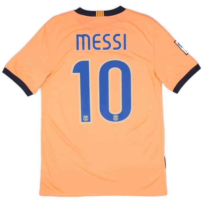 2009-10 Barcelona Away Shirt Messi #10 - 8/10 - (S)
