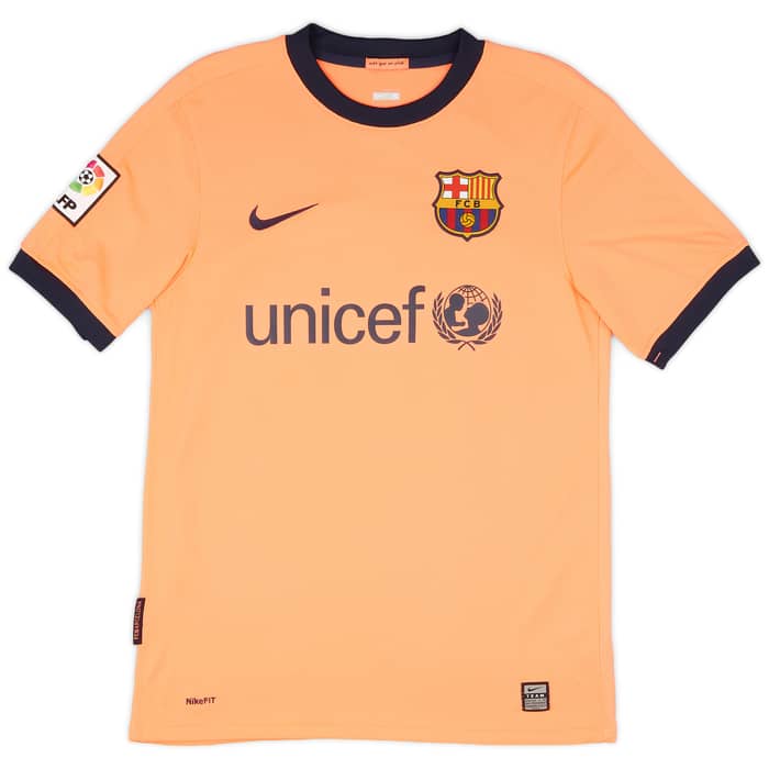 2009-10 Barcelona Away Shirt Messi #10 - 8/10 - (S)